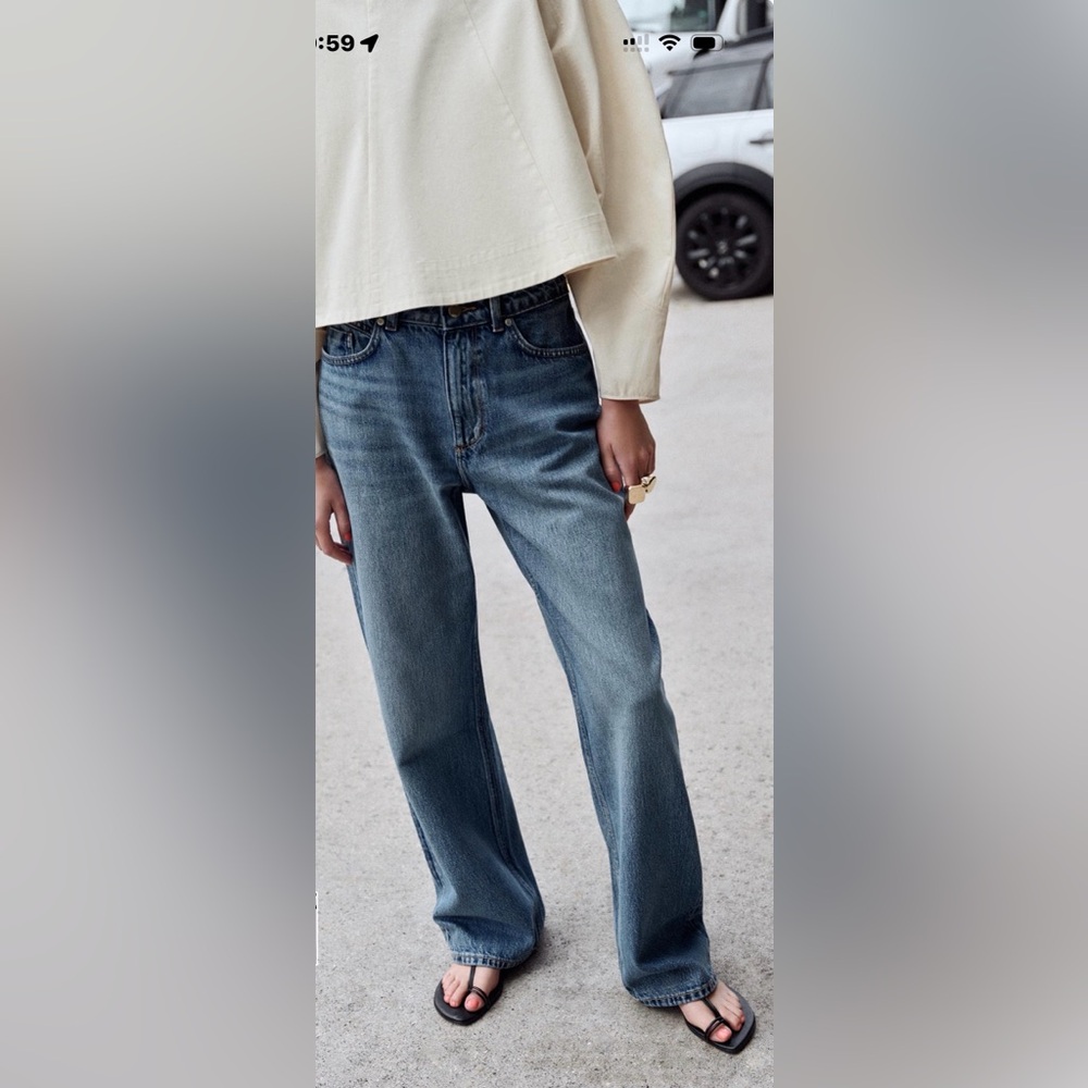 Zara jeans size 4
